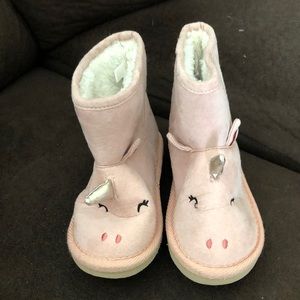 Old Navy unicorn toddler boots